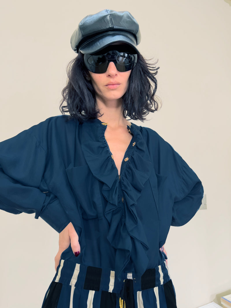 Chemisier à volants