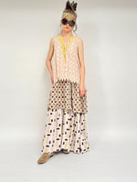 Flowy tiered cotton dress – chic summer silhouette