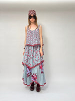 Volant Slip Dress