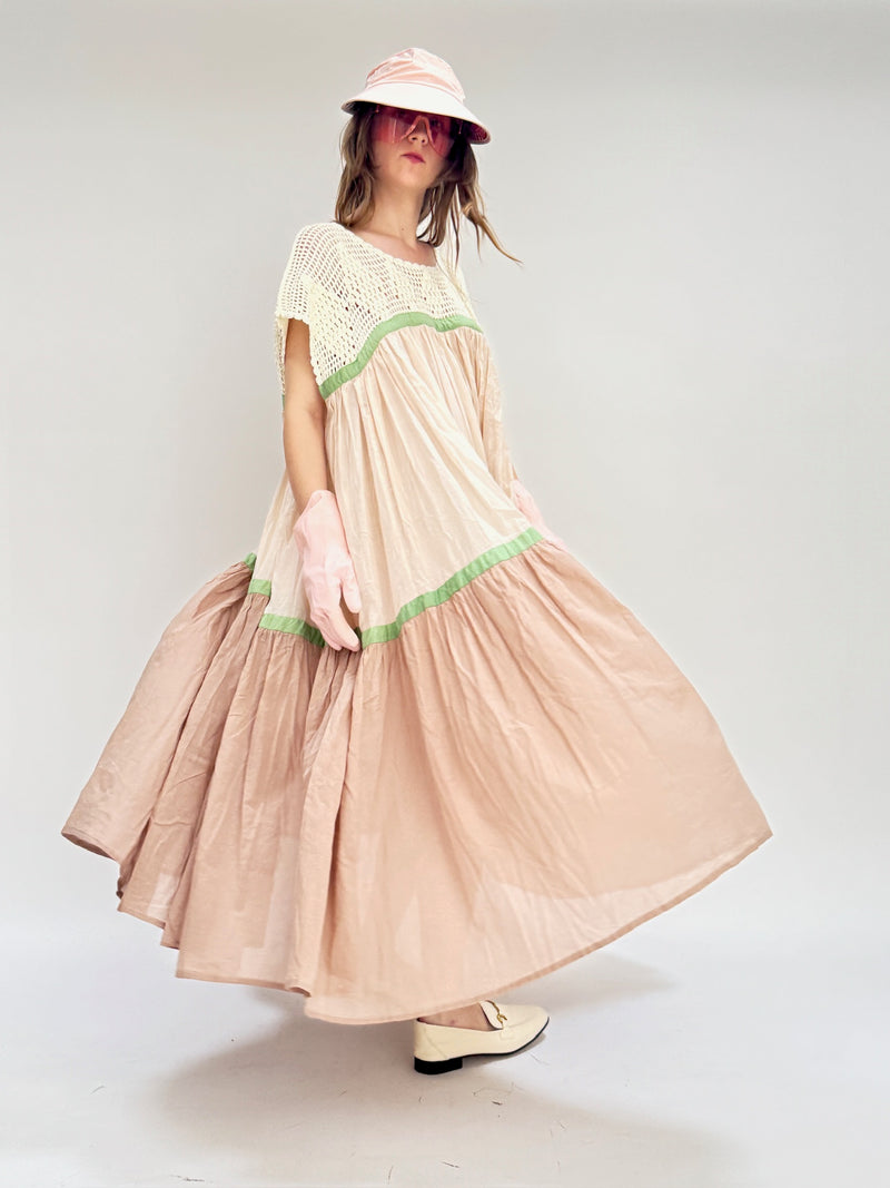 Robe Vent Long Crochet