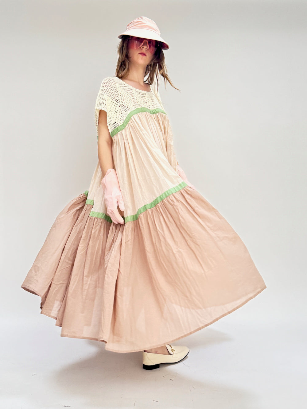 Wind Dress Long Crochet