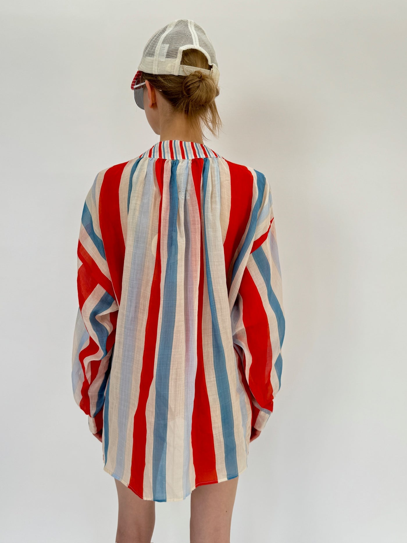 Chemise à volants