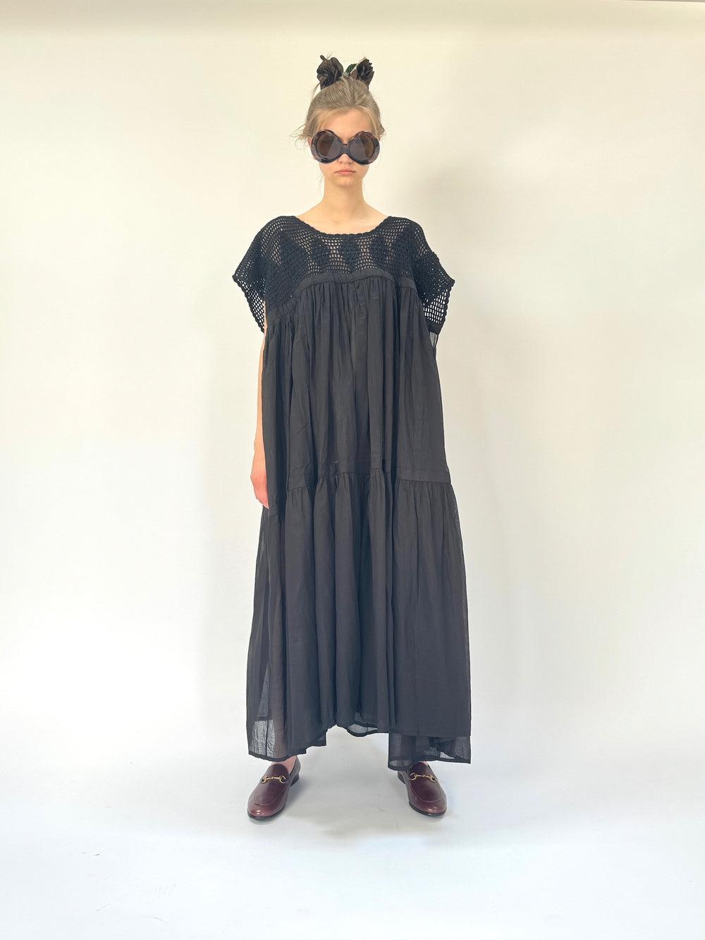 Wind Dress Long Crochet