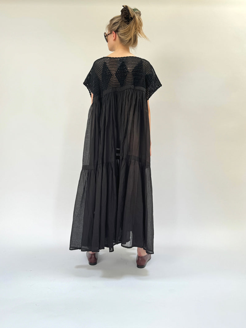 Wind Dress Long Crochet