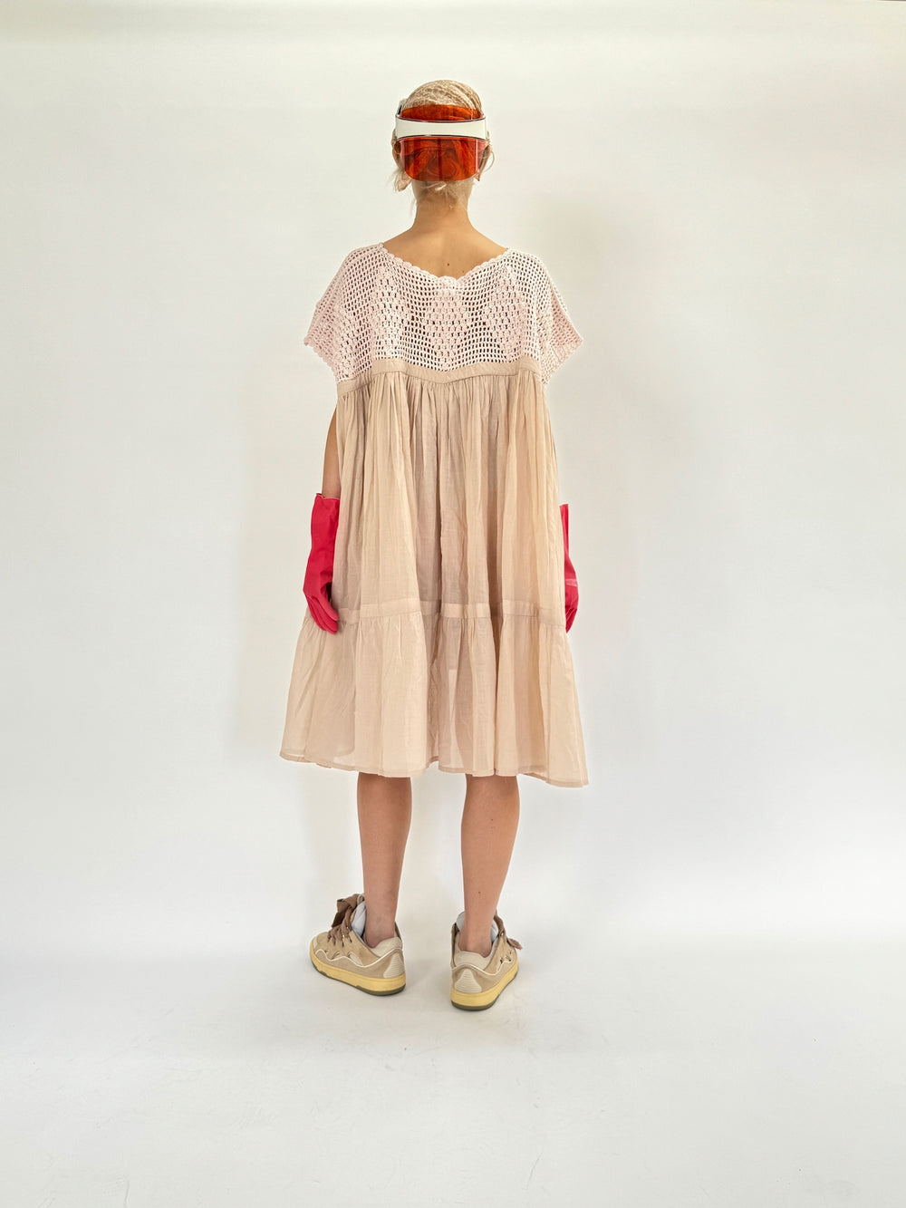 Wind Dress Short Crochet