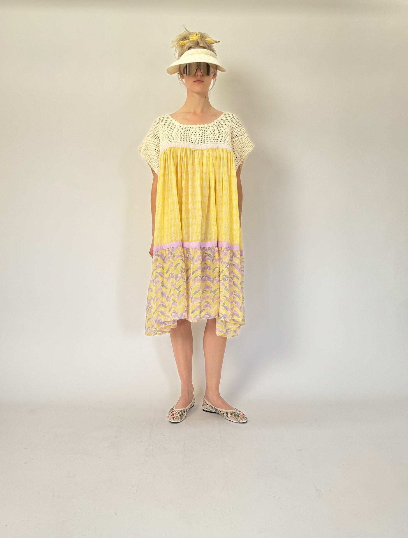 Wind Dress Short Crochet