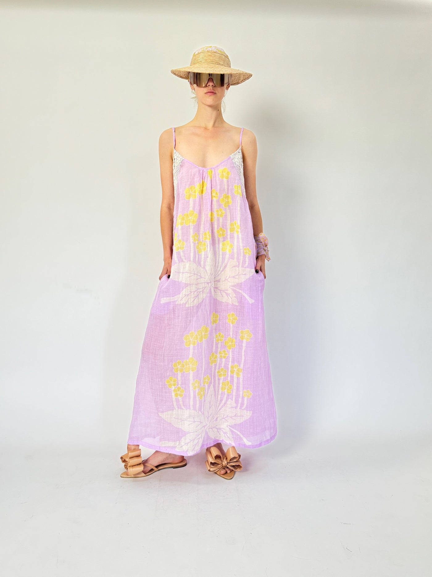 Robe en dentelle à enfiler