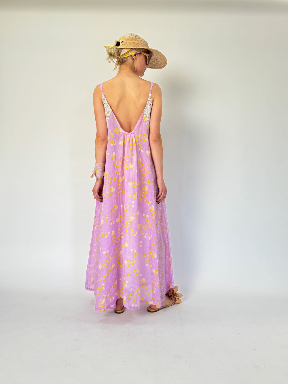 Robe en dentelle à enfiler