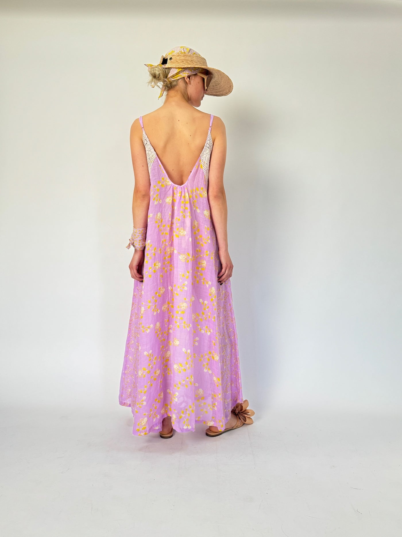 Robe en dentelle à enfiler