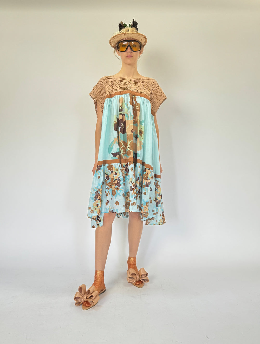 Wind Dress Short Crochet