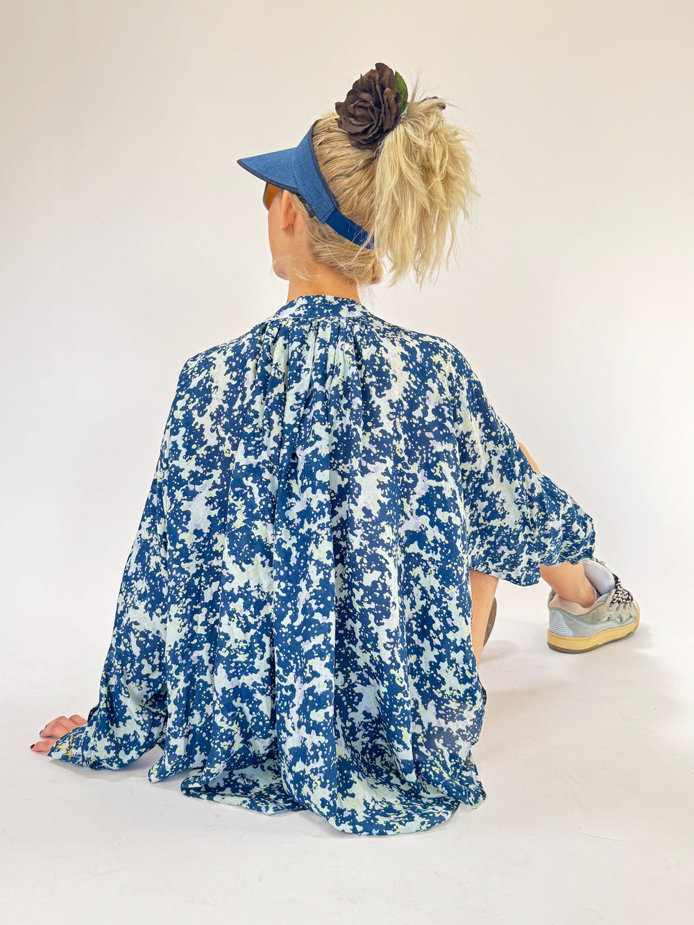 Chemise à volants