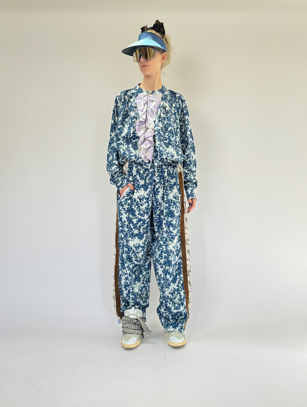 Chemise à volants