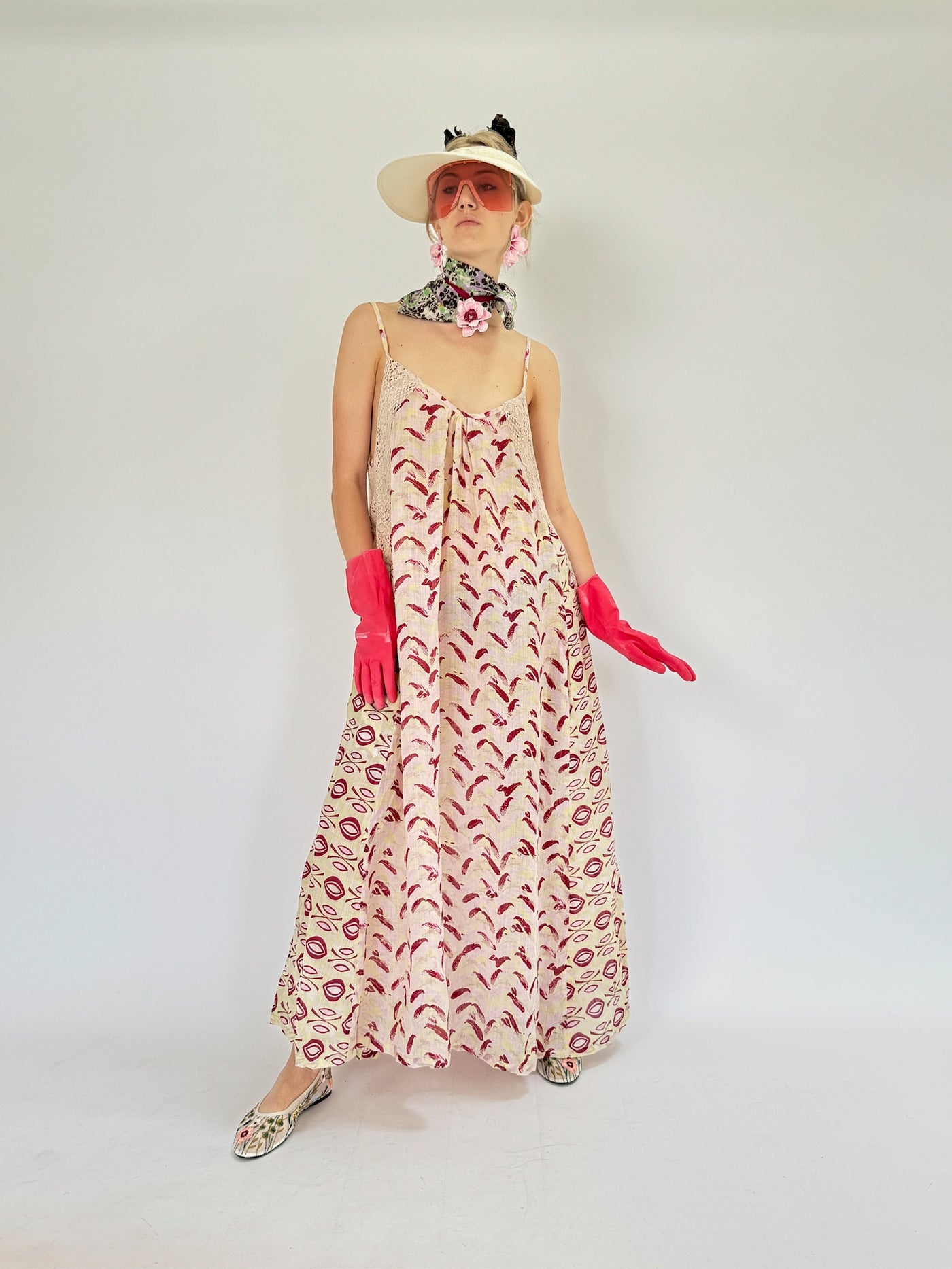 Robe en dentelle à enfiler