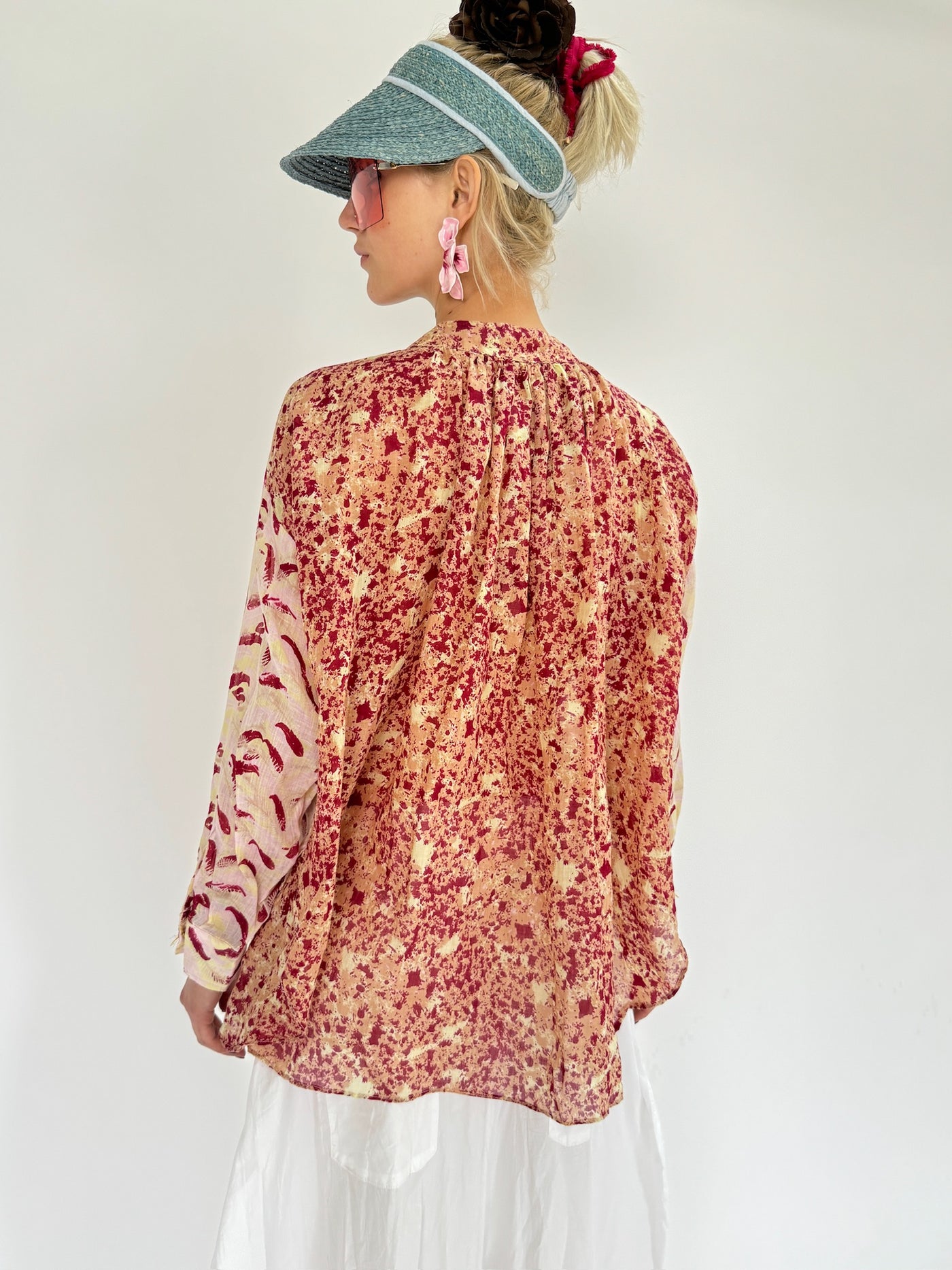 Chemise à volants