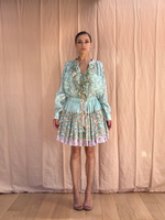 Double Mini Volant Skirt