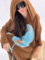 Djelaba Hood Long