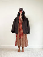Robe longue avec noeud