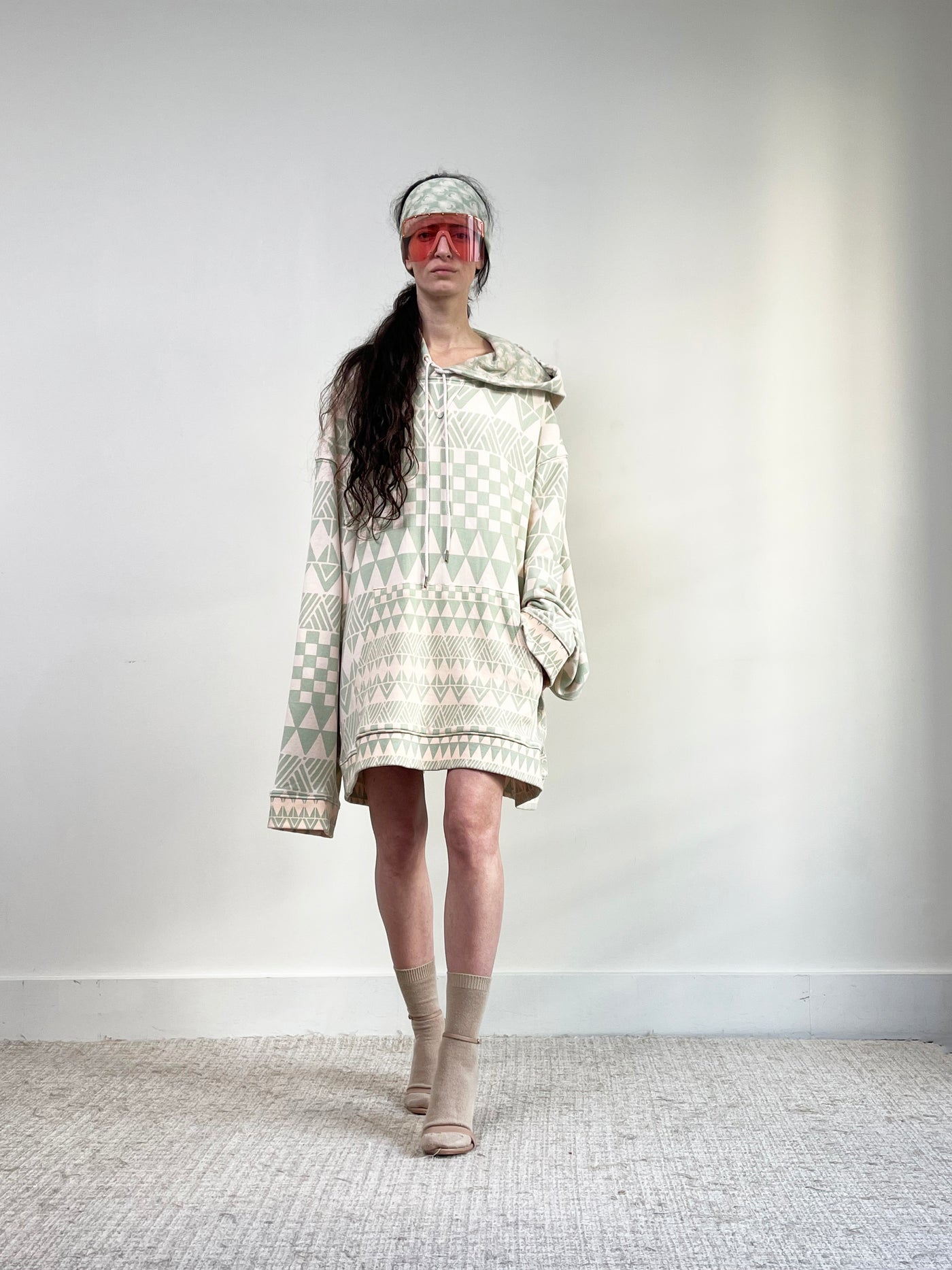 Oversize Maxi Hood Sweat