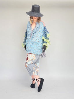 Butterfly Batwing Blouse