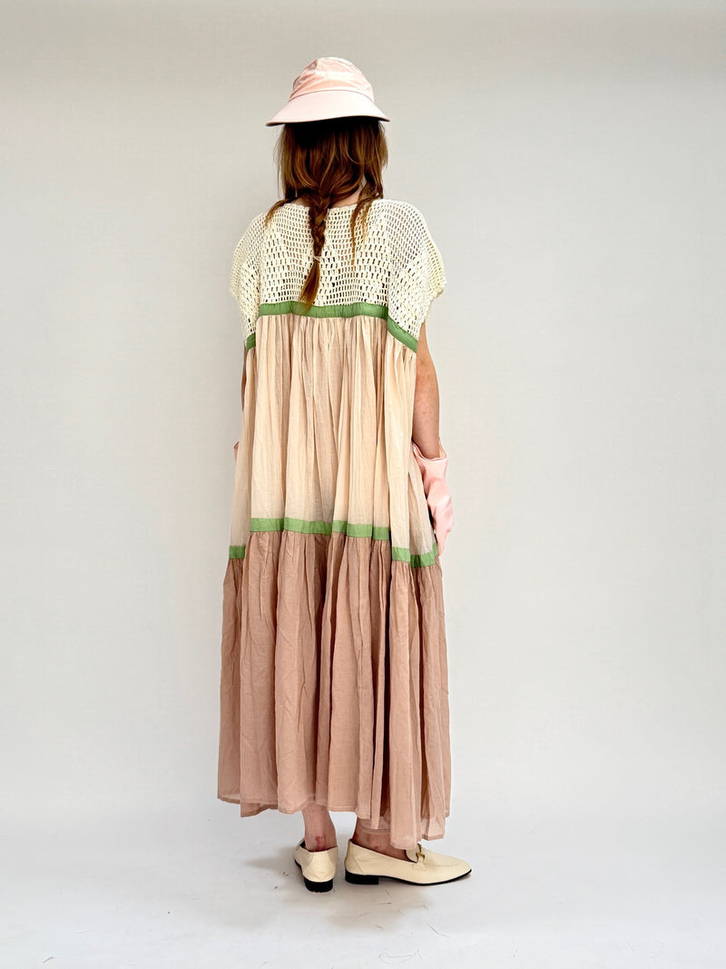 Wind Dress Long Crochet