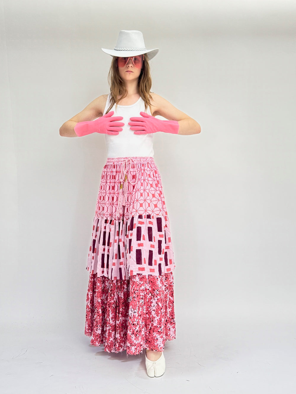 Double Maxi Skirt