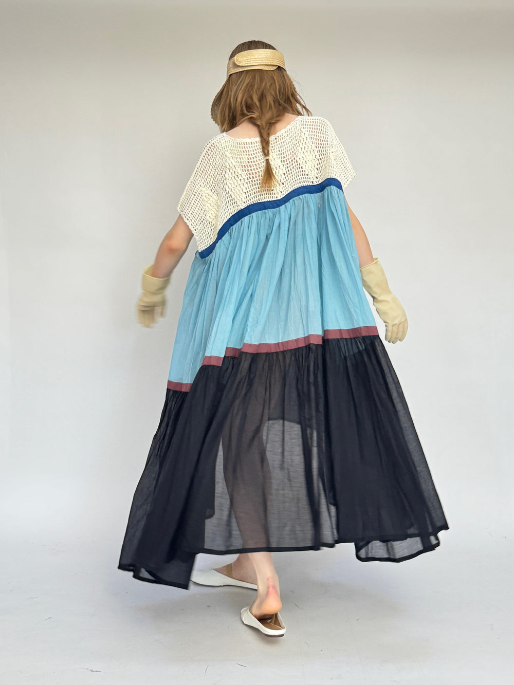 Wind Dress Long Crochet