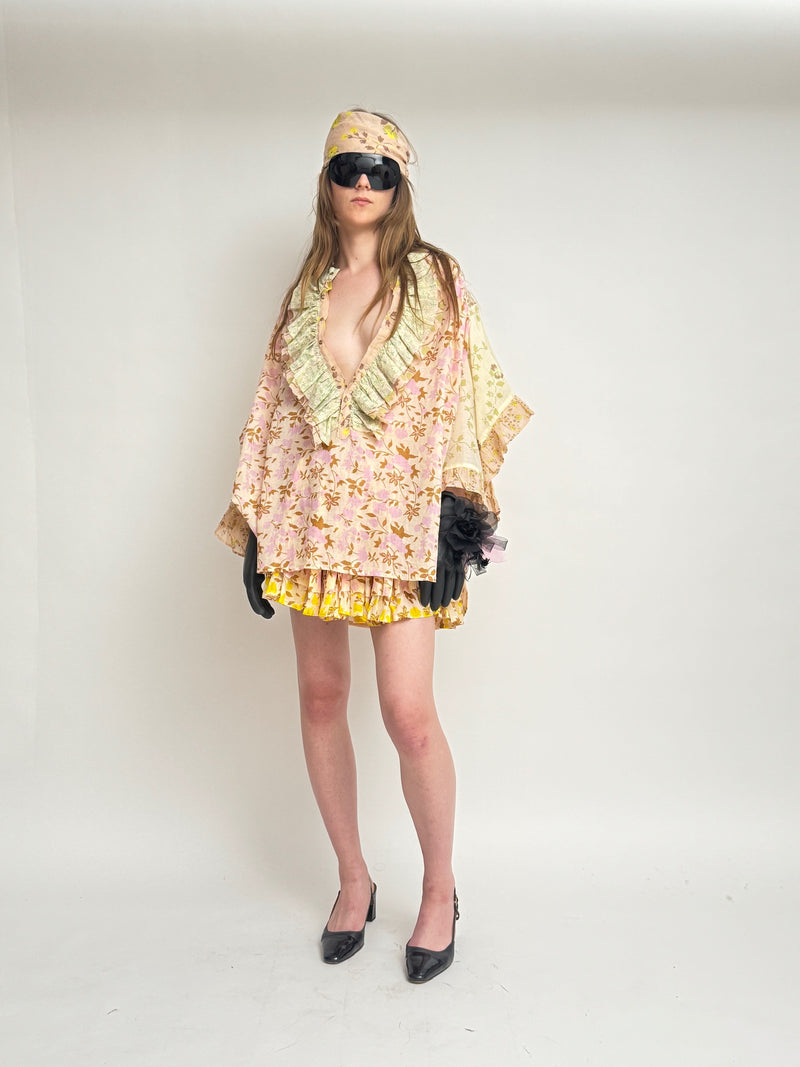 Butterfly Batwing Blouse