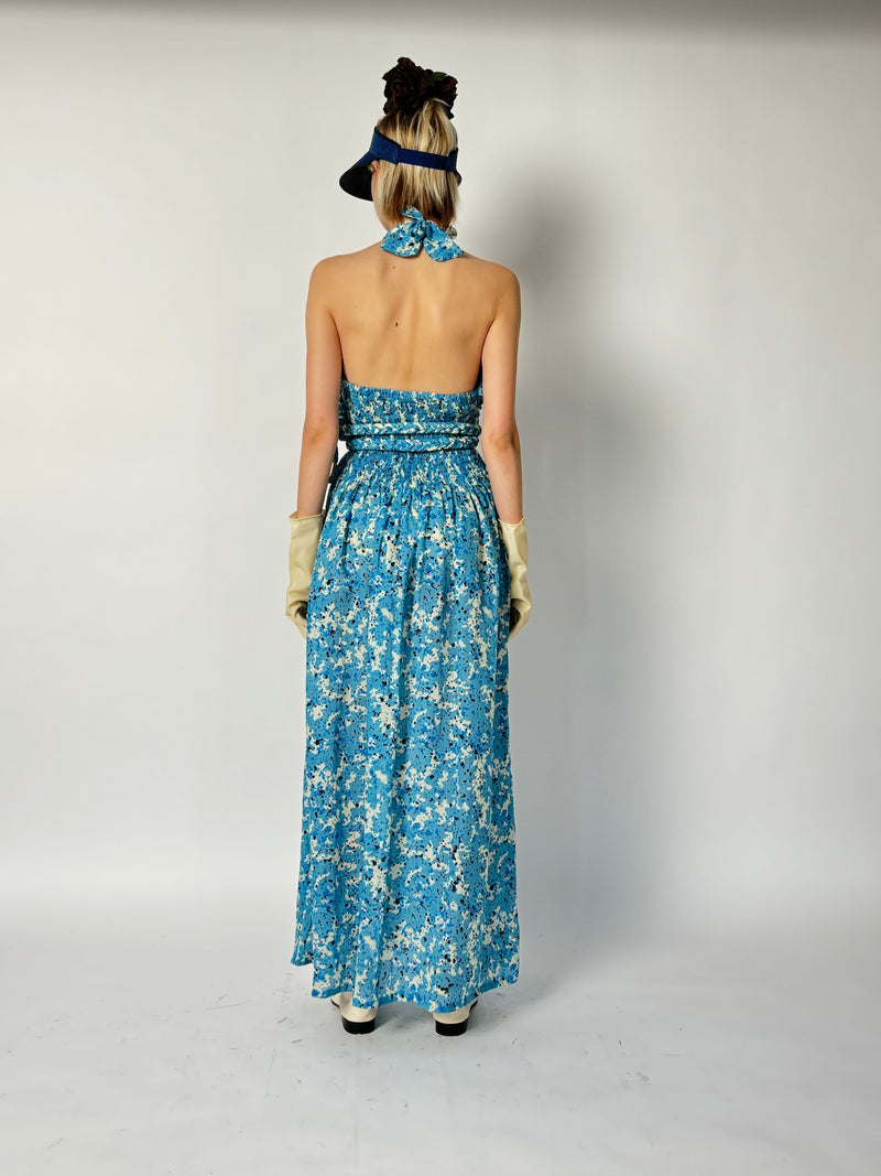 Braid Halterneck Dress