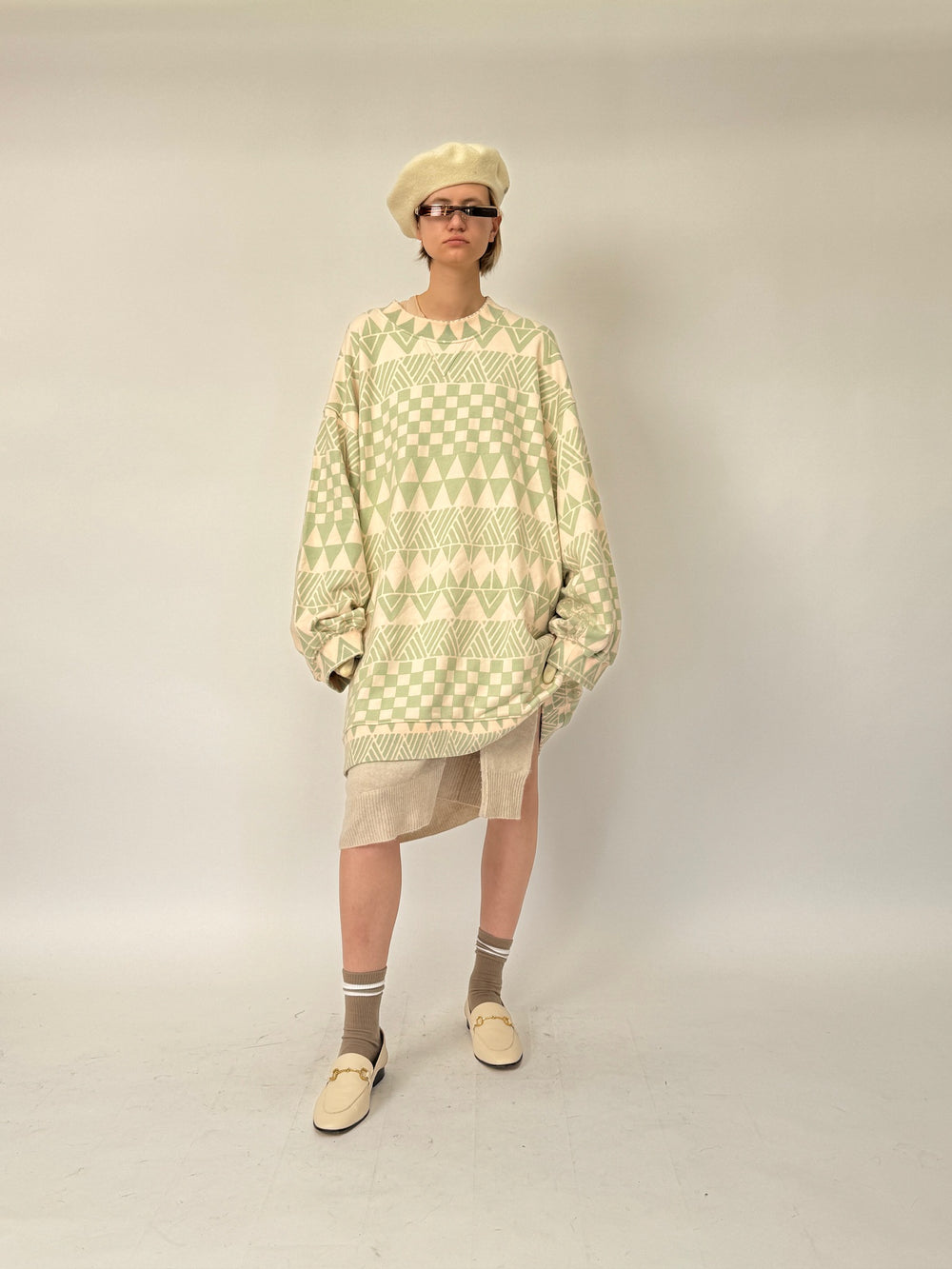 Oversize Maxi Maxi Pull Long