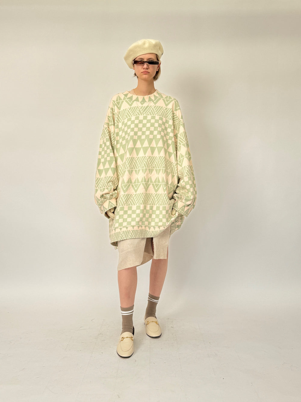 Oversize Maxi Maxi Pull Long