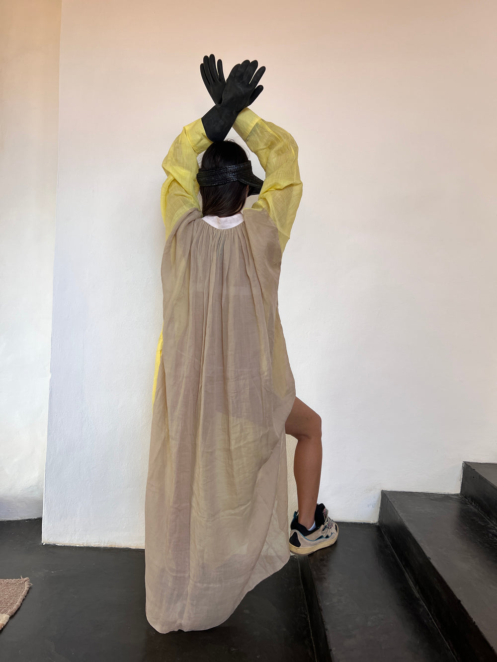 Robe à volants