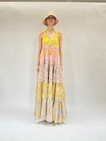 Double Maxi Robe Hippy Sans Manches