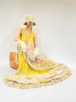 Double Maxi Robe Hippy Sans Manches
