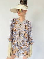Chemise à volants