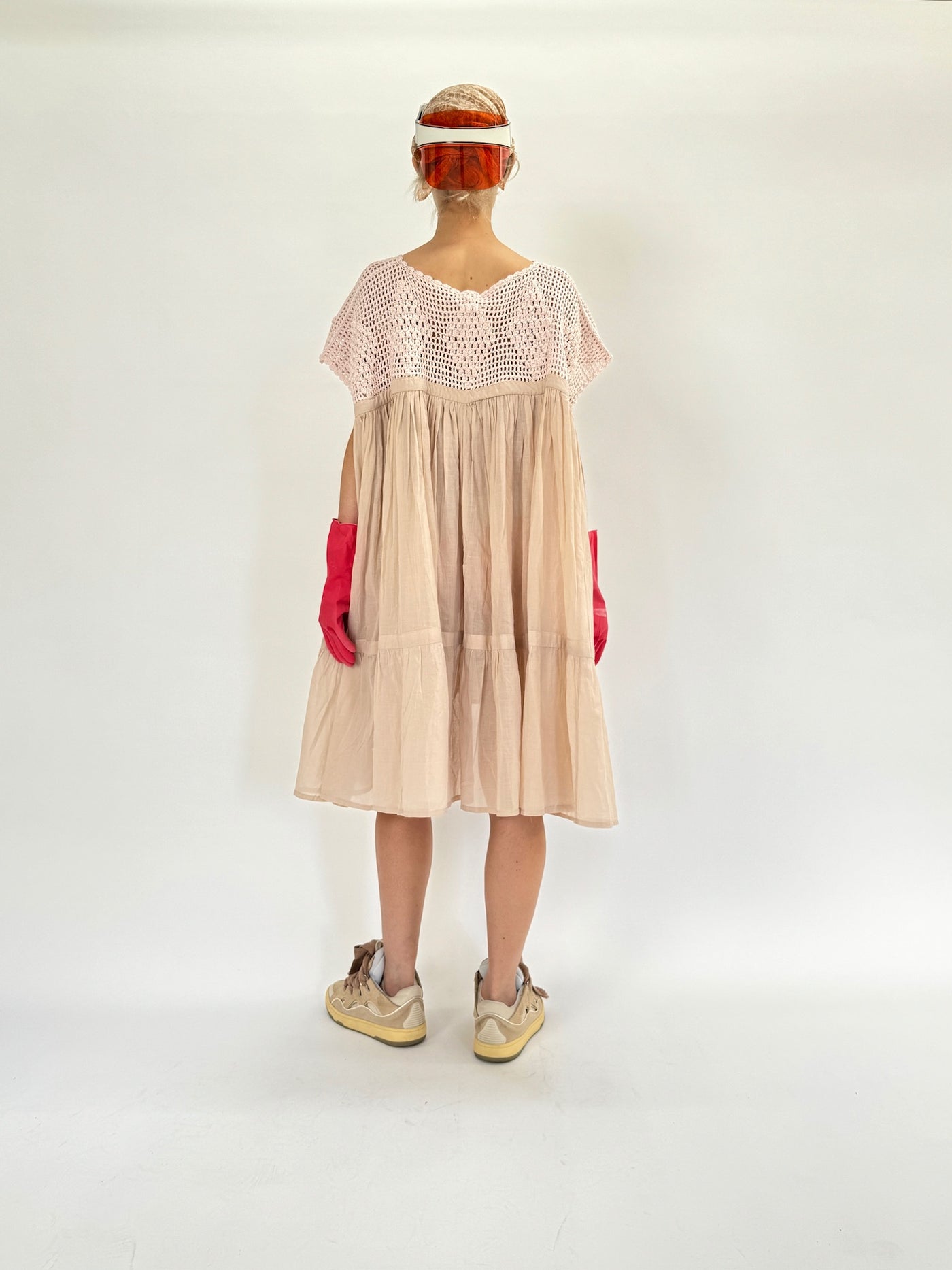 Wind Dress Short Crochet