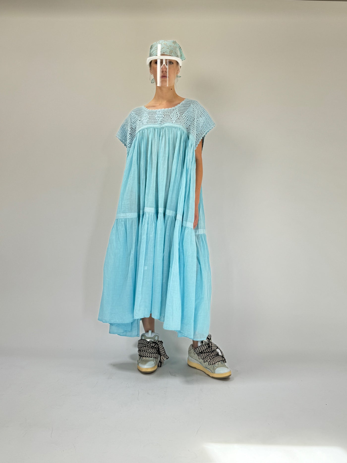 Wind Dress Long Crochet