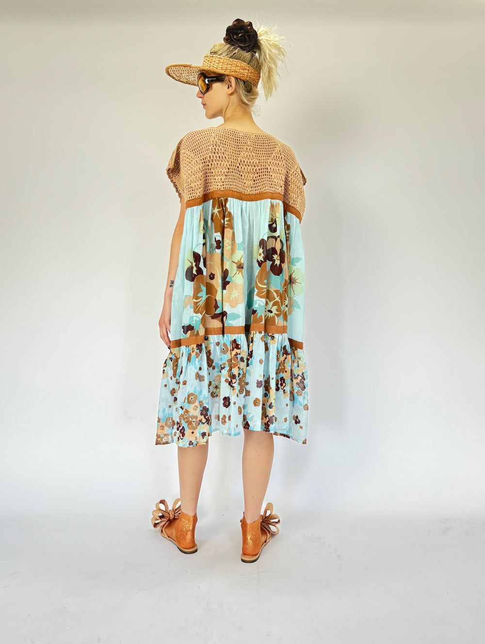 Wind Dress Short Crochet