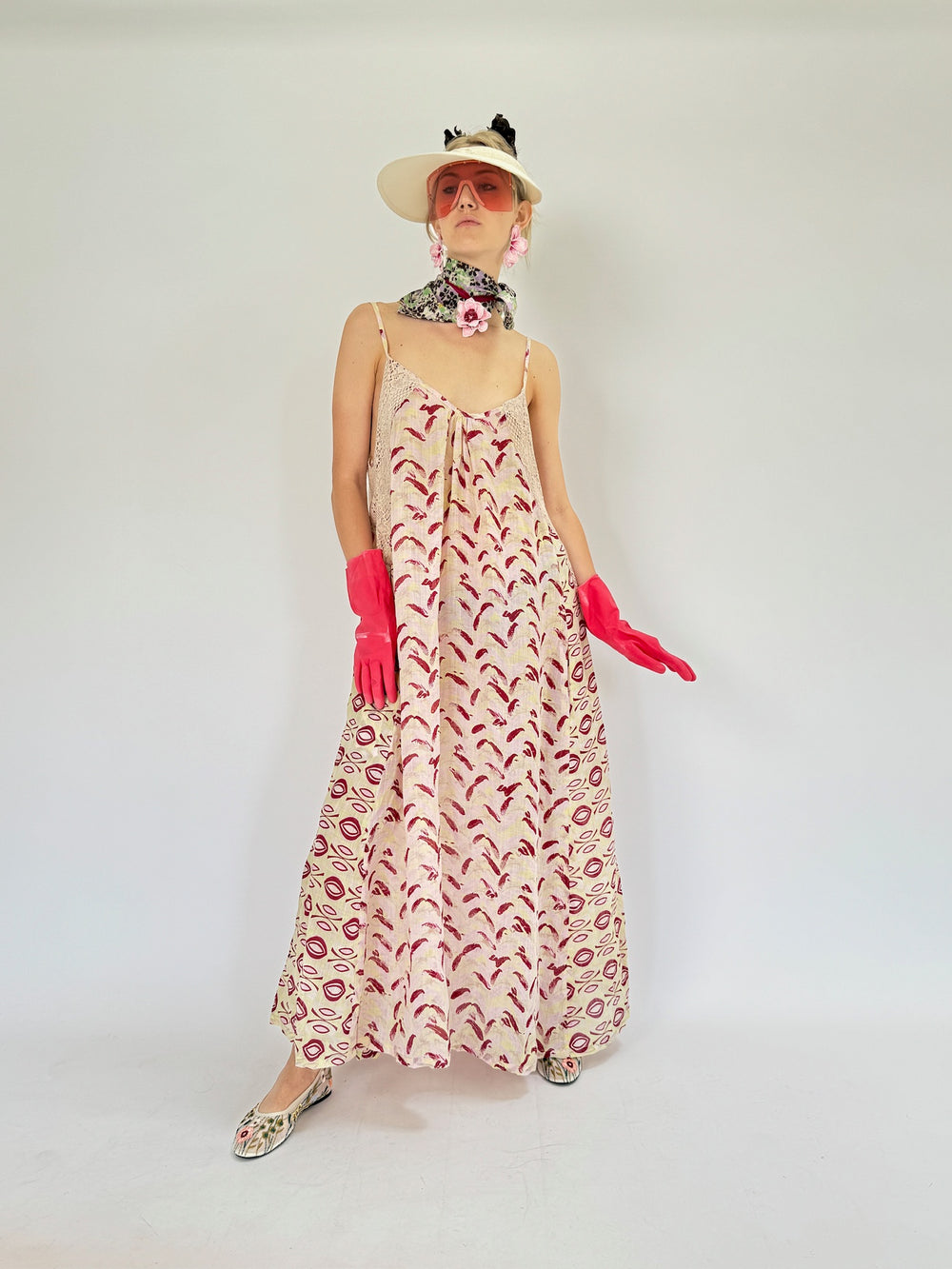 Robe en dentelle à enfiler