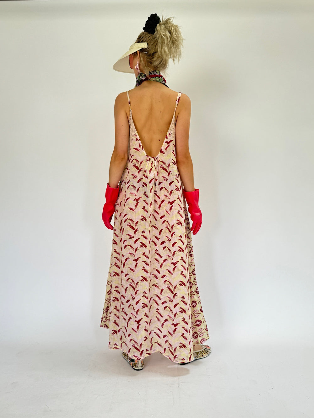 Robe en dentelle à enfiler