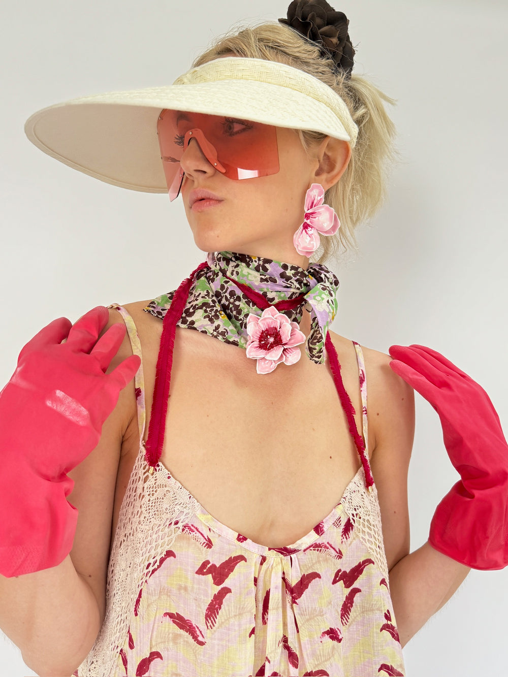 Robe en dentelle à enfiler