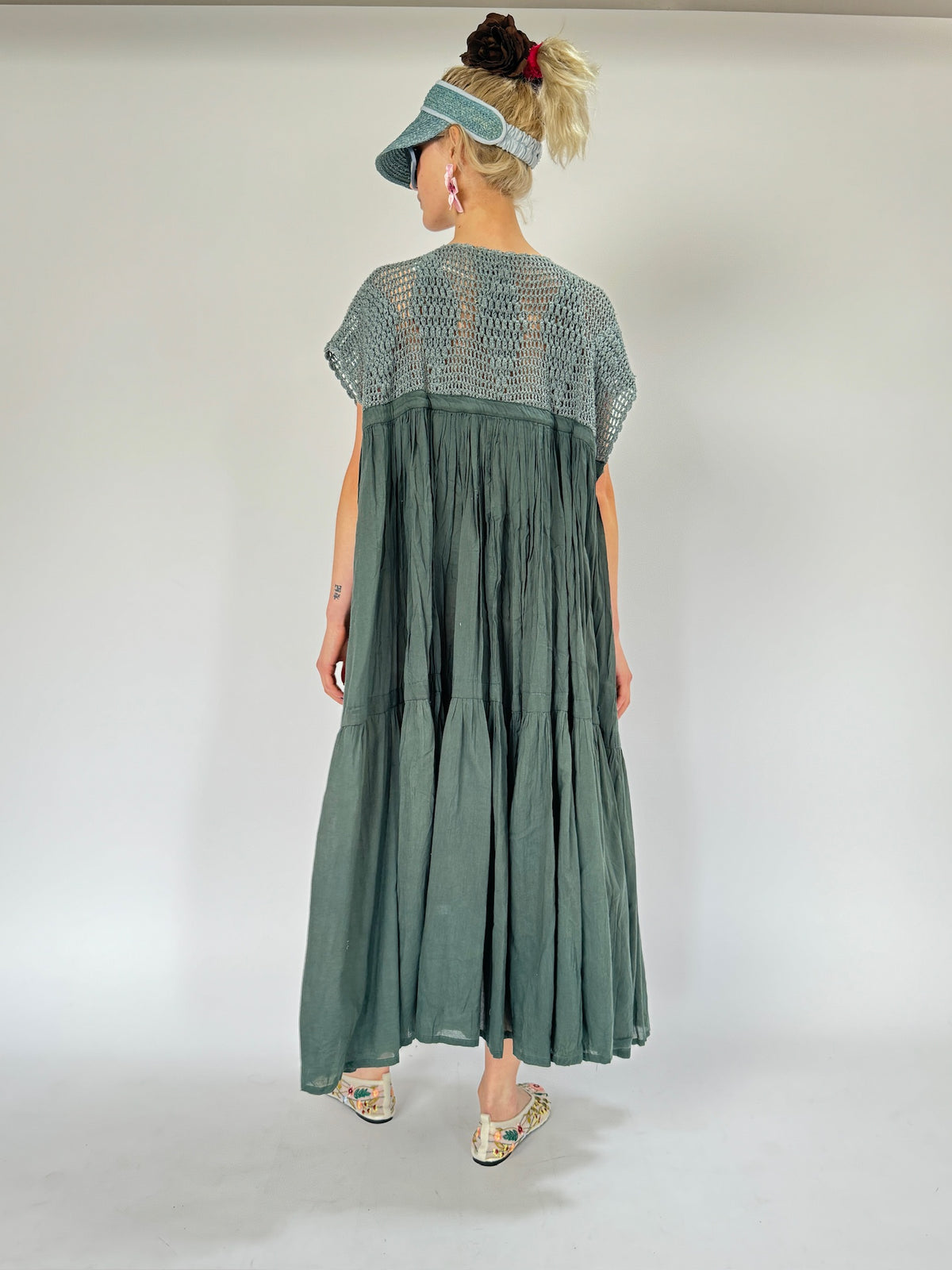 Wind Dress Long Crochet