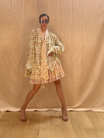 Mini Jupe double avec Volant