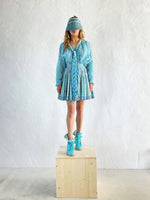 Mini Jupe double avec Volant