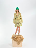 Mini Jupe double avec Volant