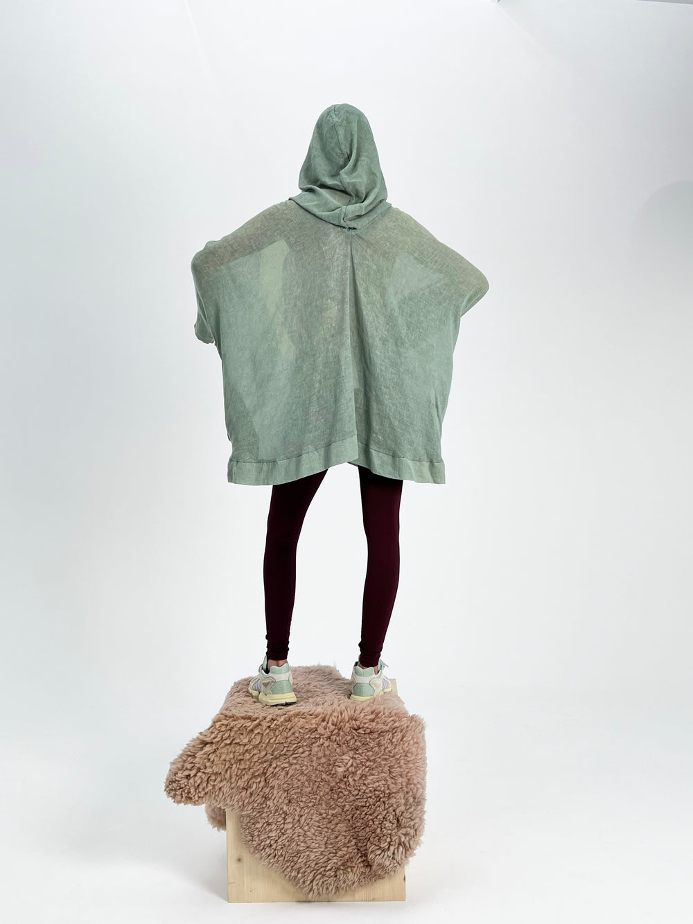 Djelaba courte à capuche