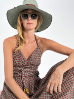 Braid Halterneck Dress