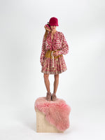 Double Mini Volant Skirt